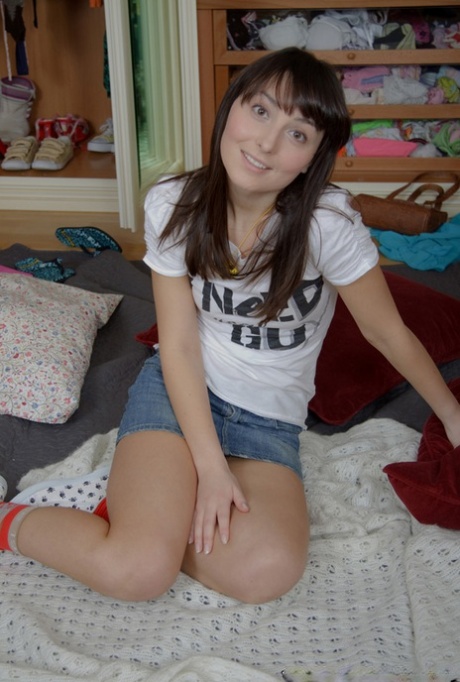 Young brunette gets lifted into the air with a cock in her filthy asshole 71988116